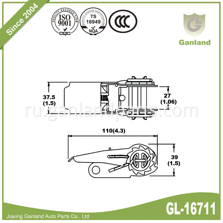 50mm Ratchet Tensioner